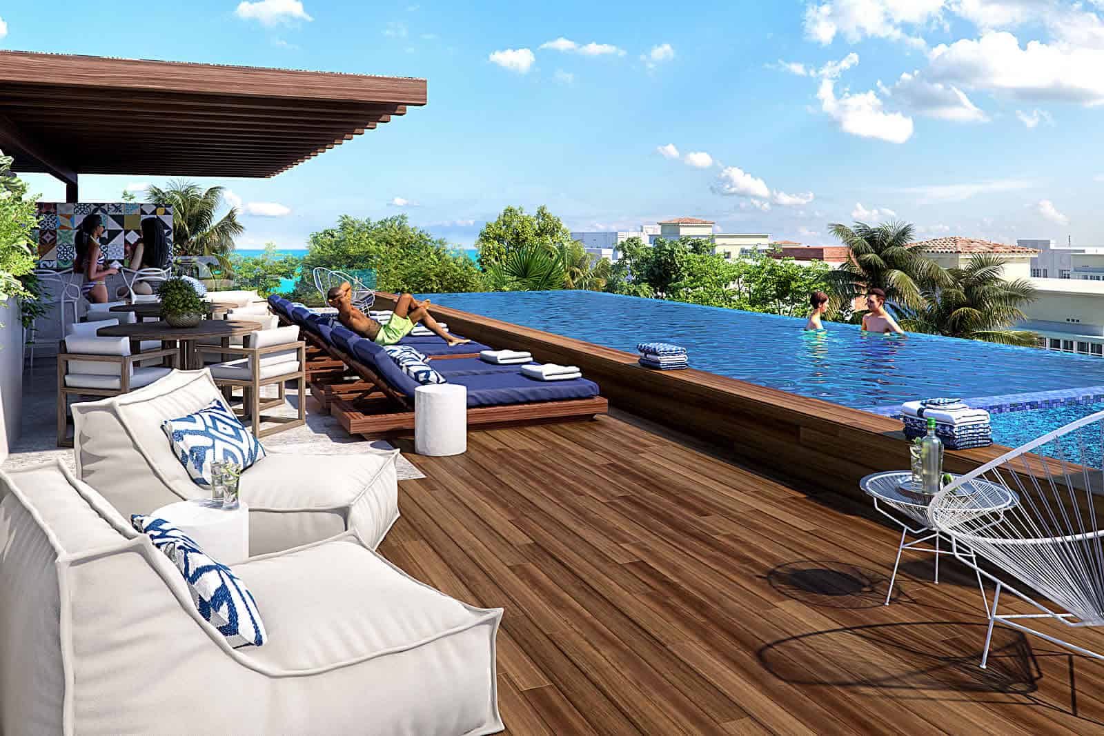 Piedrazul rooftop pool & lounge